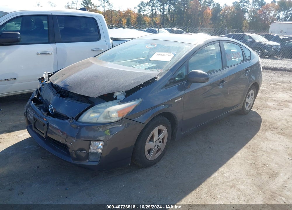 2010 TOYOTA PRIUS II VIN: JTDKN3DU6A1018734