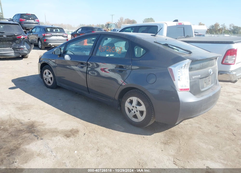 2010 TOYOTA PRIUS II VIN: JTDKN3DU6A1018734