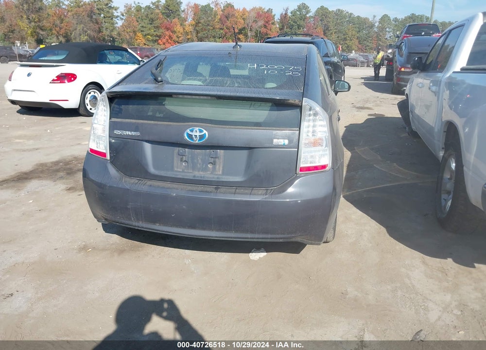 2010 TOYOTA PRIUS II VIN: JTDKN3DU6A1018734