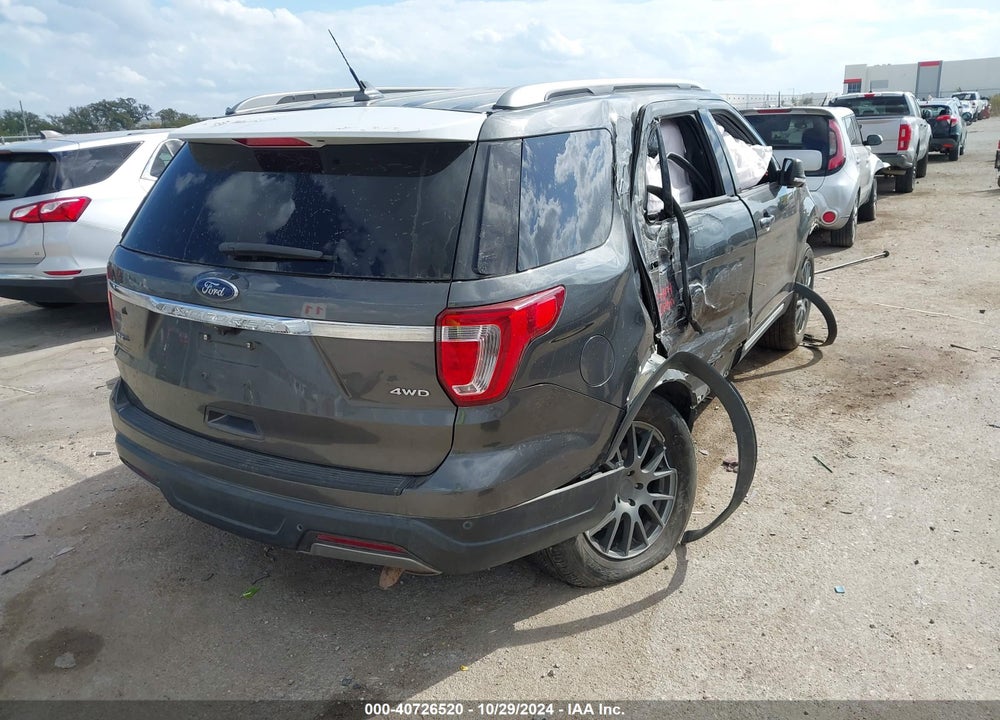 2019 FORD EXPLORER XLT VIN: 1FM5K8D89KGA17268