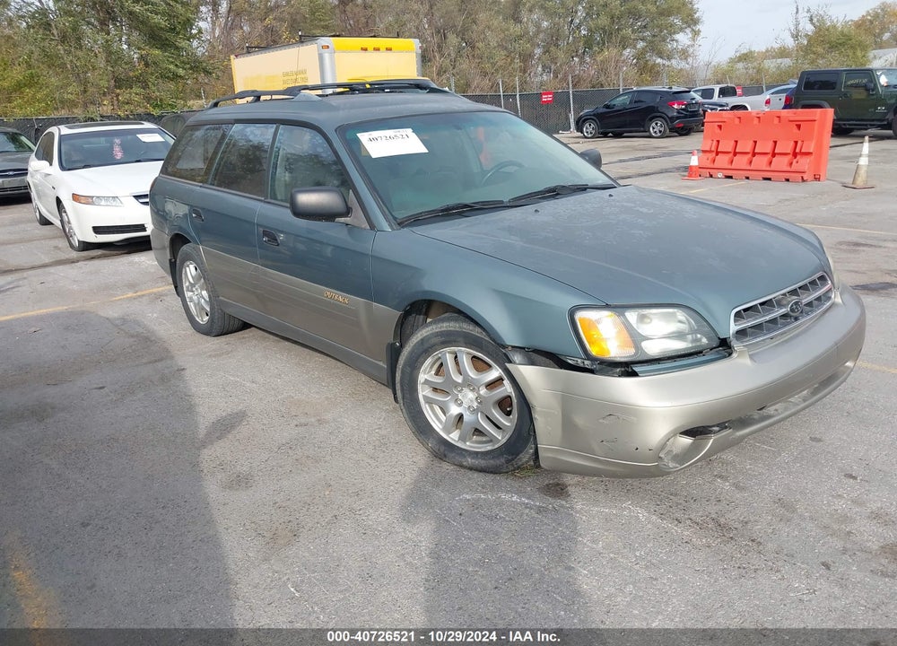 2002 SUBARU OUTBACK VIN: 4S3BH665226650102