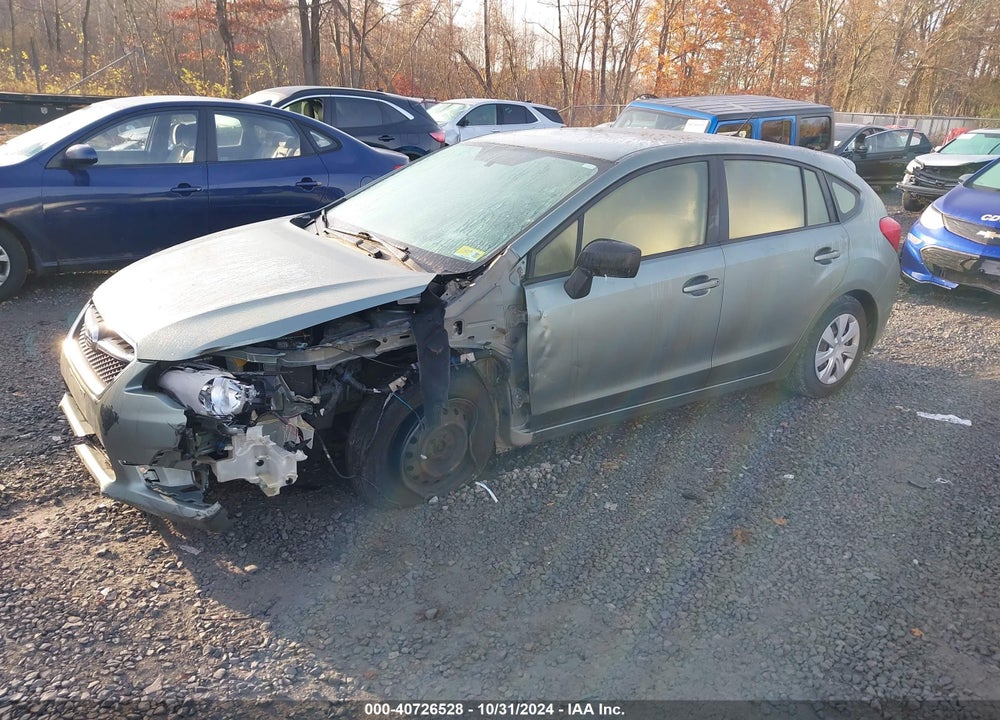 2016 SUBARU IMPREZA 2.0I VIN: JF1GPAA66GH291141
