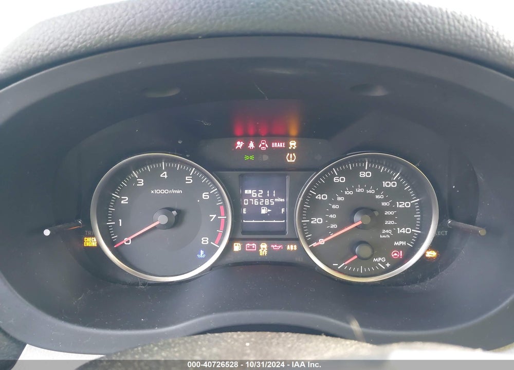 2016 SUBARU IMPREZA 2.0I VIN: JF1GPAA66GH291141