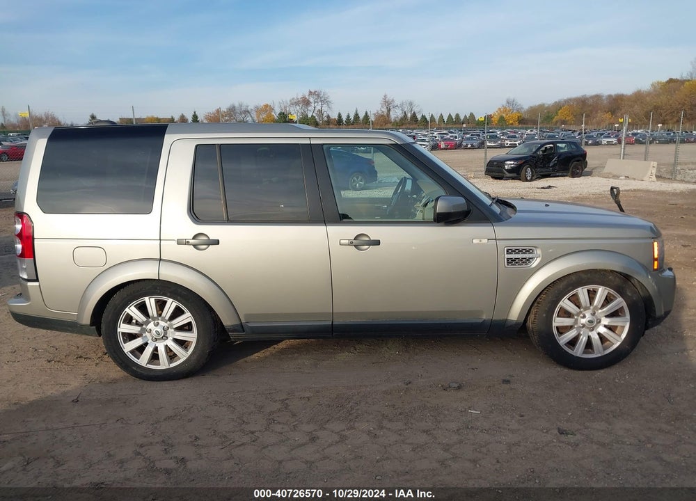 2012 LAND ROVER LR4 VIN: SALAK2D45CA600575