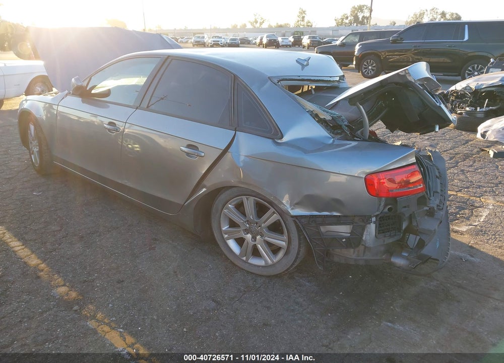 2010 AUDI A4 2.0T PREMIUM VIN: WAUAFAFLXAN064848