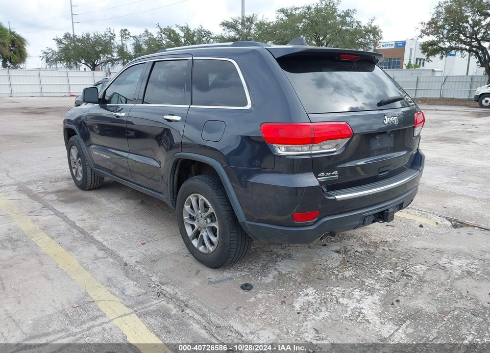 2015 JEEP GRAND CHEROKEE LIMITED VIN: 1C4RJFBM1FC940788