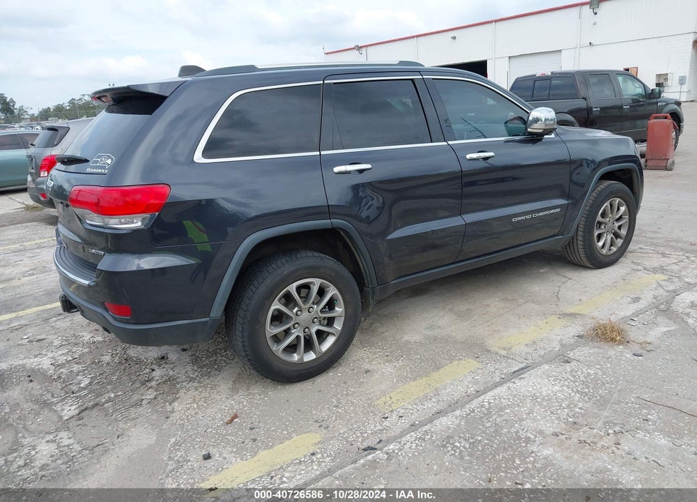 2015 JEEP GRAND CHEROKEE LIMITED VIN: 1C4RJFBM1FC940788