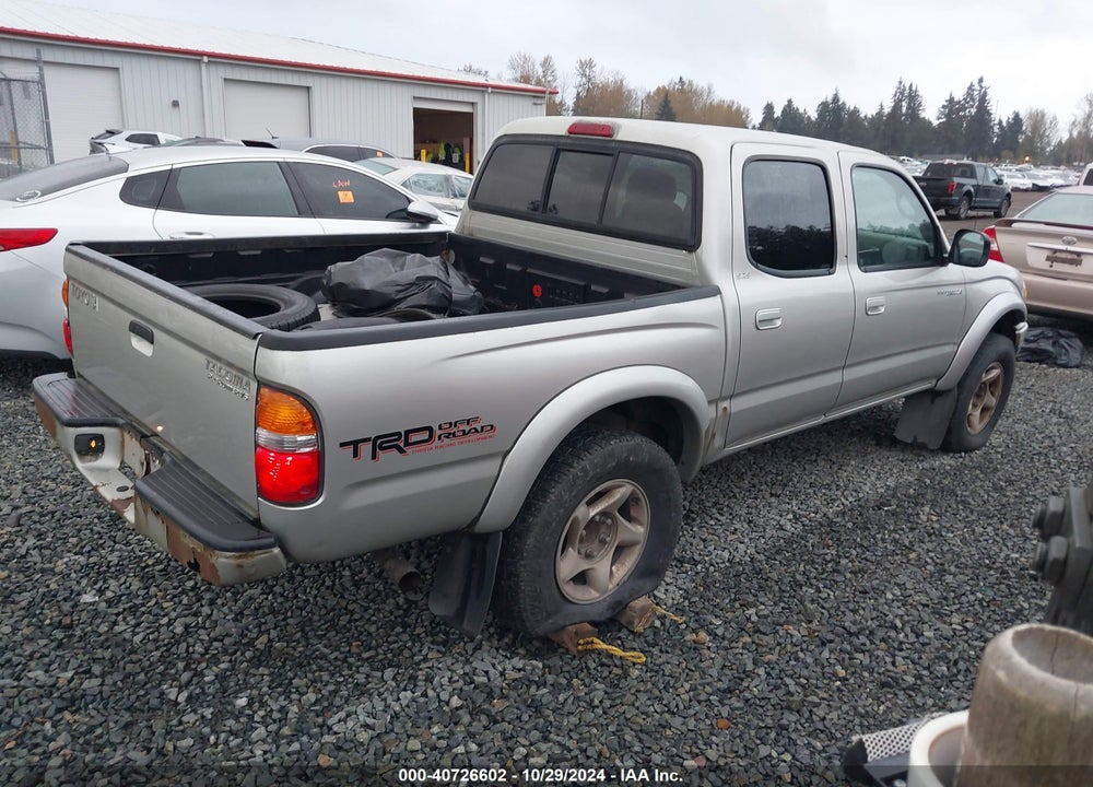 2004 TOYOTA TACOMA PRERUNNER V6 VIN: 5TEGN92N84Z358899