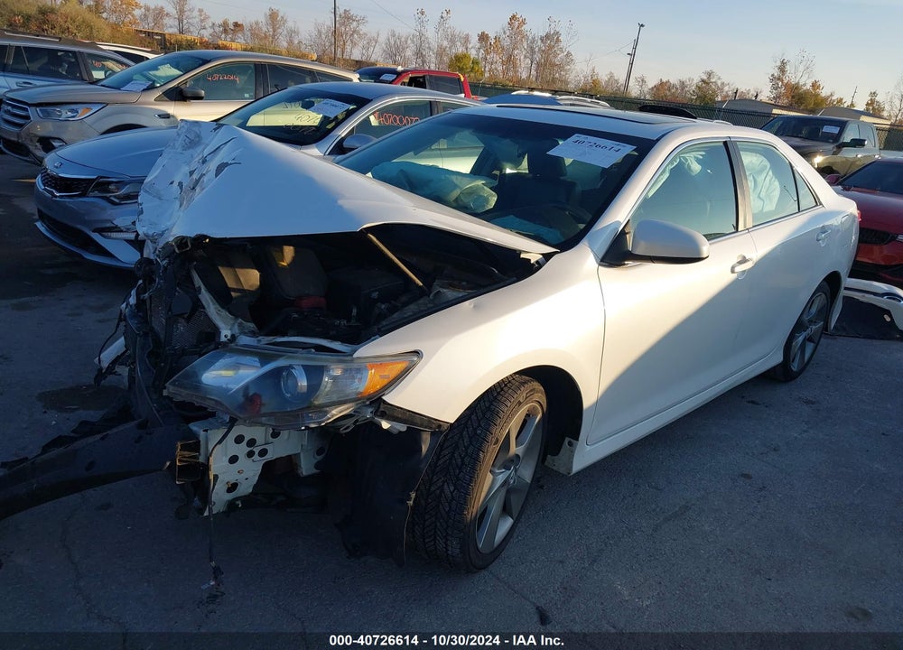 2012 TOYOTA CAMRY SE LIMITED EDITION VIN: 4T1BF1FK7CU629544