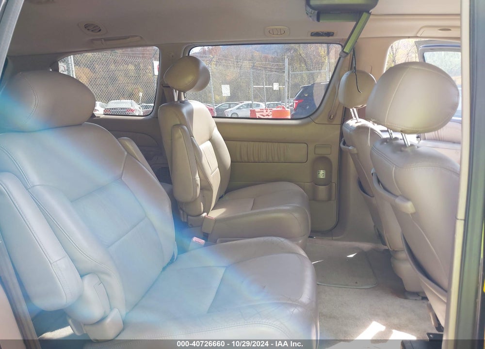 2001 TOYOTA SIENNA XLE VIN: 4T3ZF13C71U408493