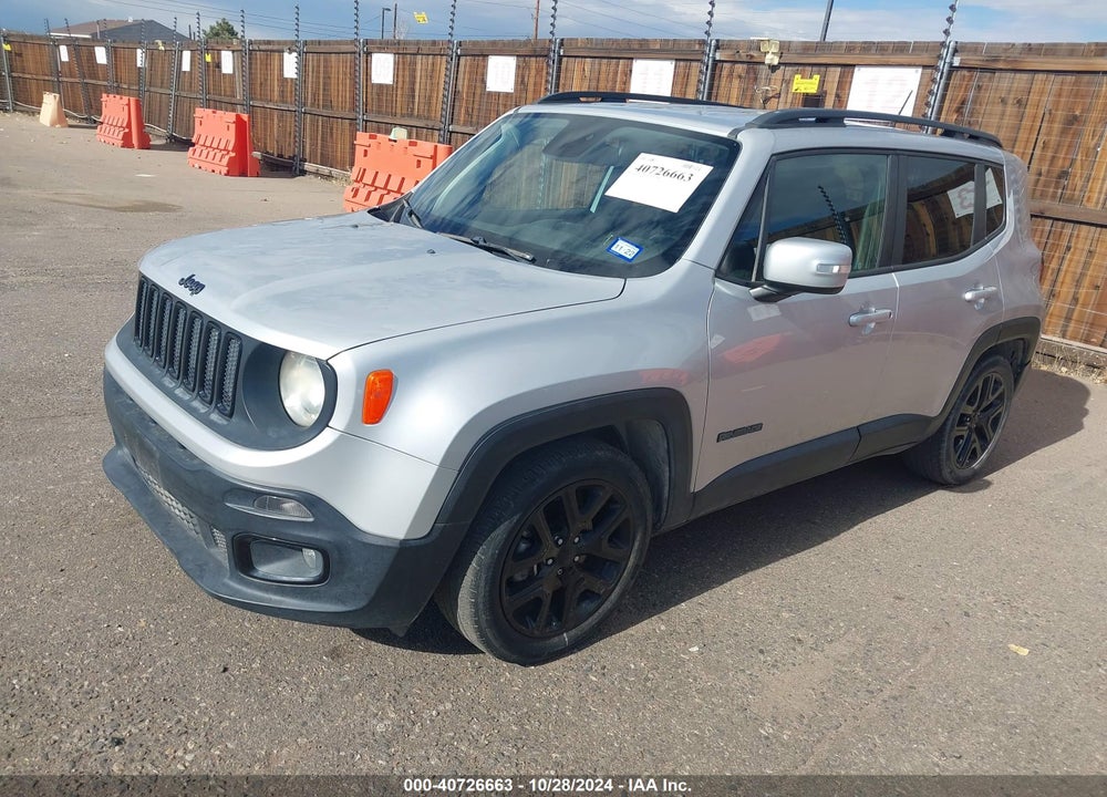 2018 JEEP RENEGADE ALTITUDE FWD VIN: ZACCJABB3JPH62362