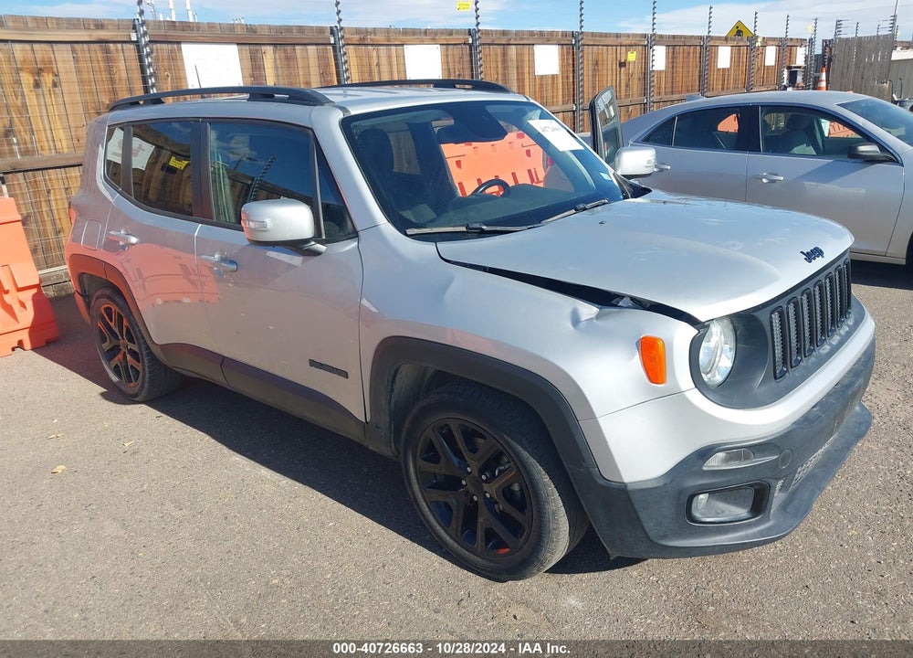 2018 JEEP RENEGADE ALTITUDE FWD VIN: ZACCJABB3JPH62362