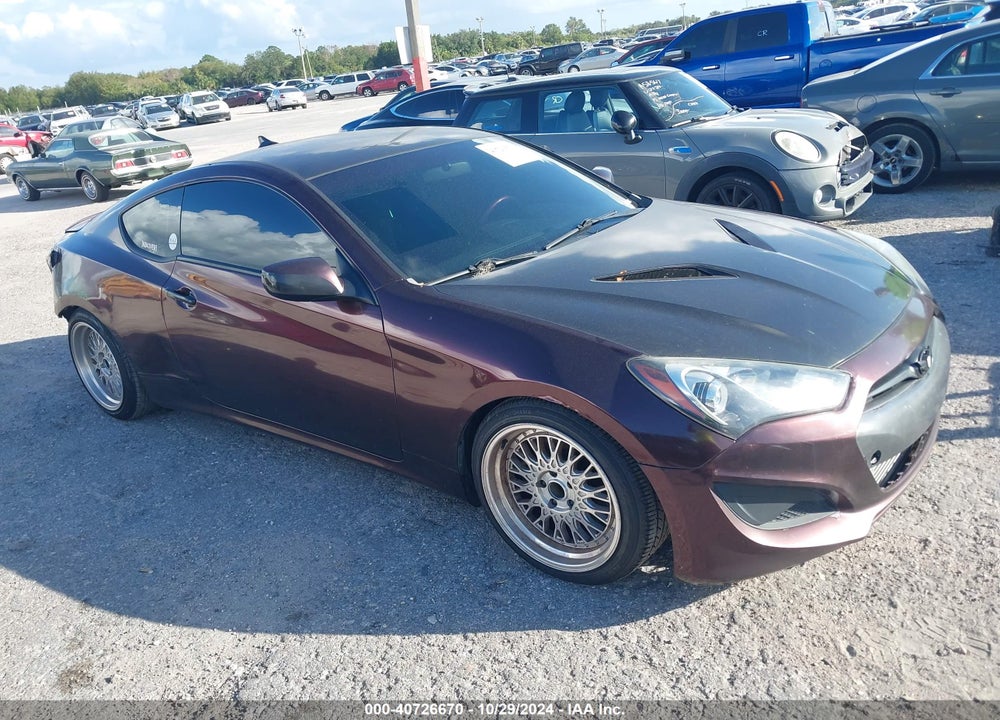 2013 HYUNDAI GENESIS 2.0T VIN: KMHHT6KD3DU109687