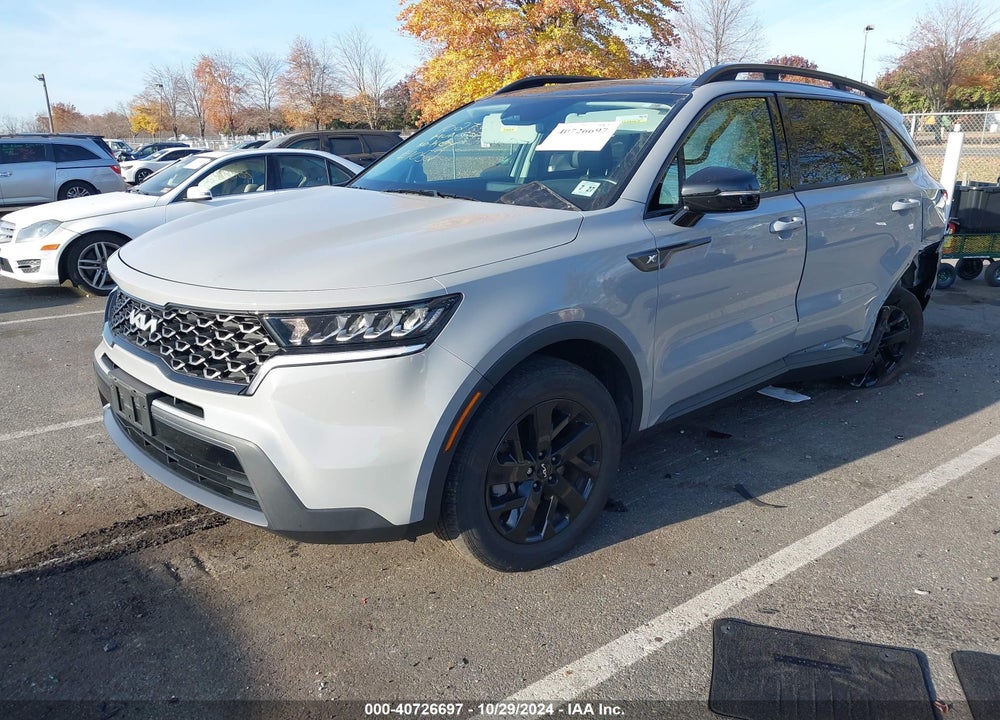 2022 KIA SORENTO X-LINE S VIN: 5XYRLDLC7NG131052
