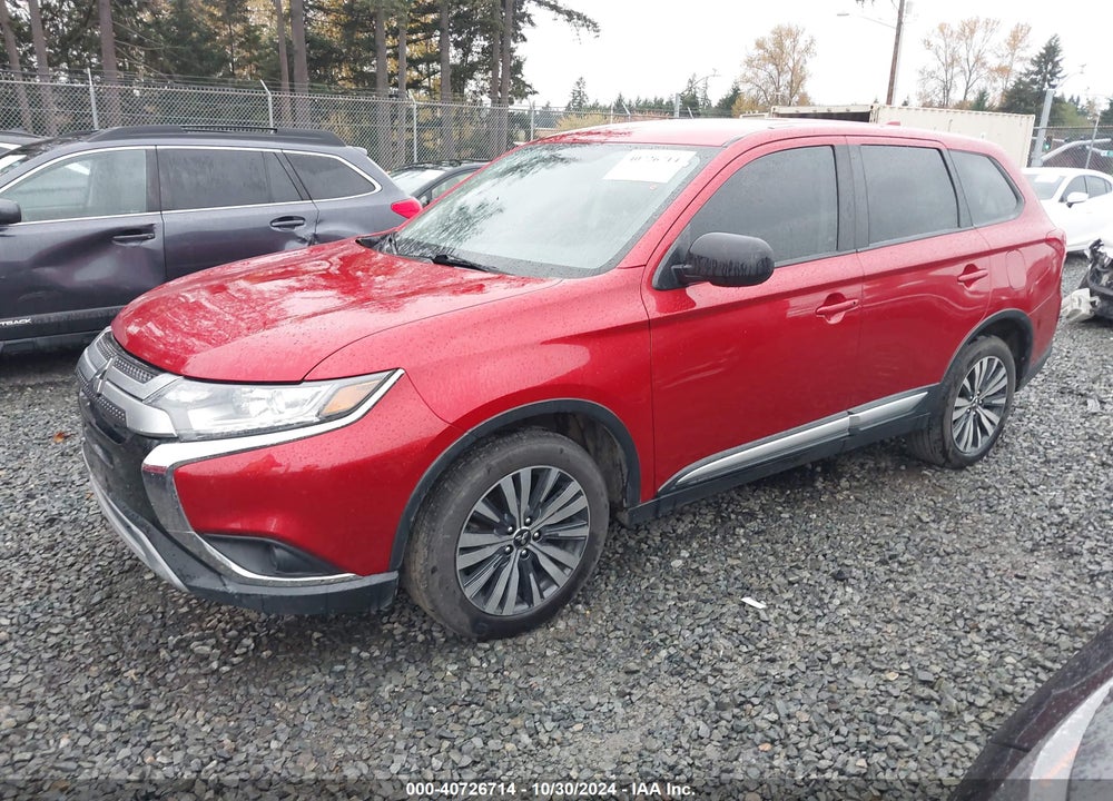 2019 MITSUBISHI OUTLANDER ES VIN: JA4AD2A3XKZ037336