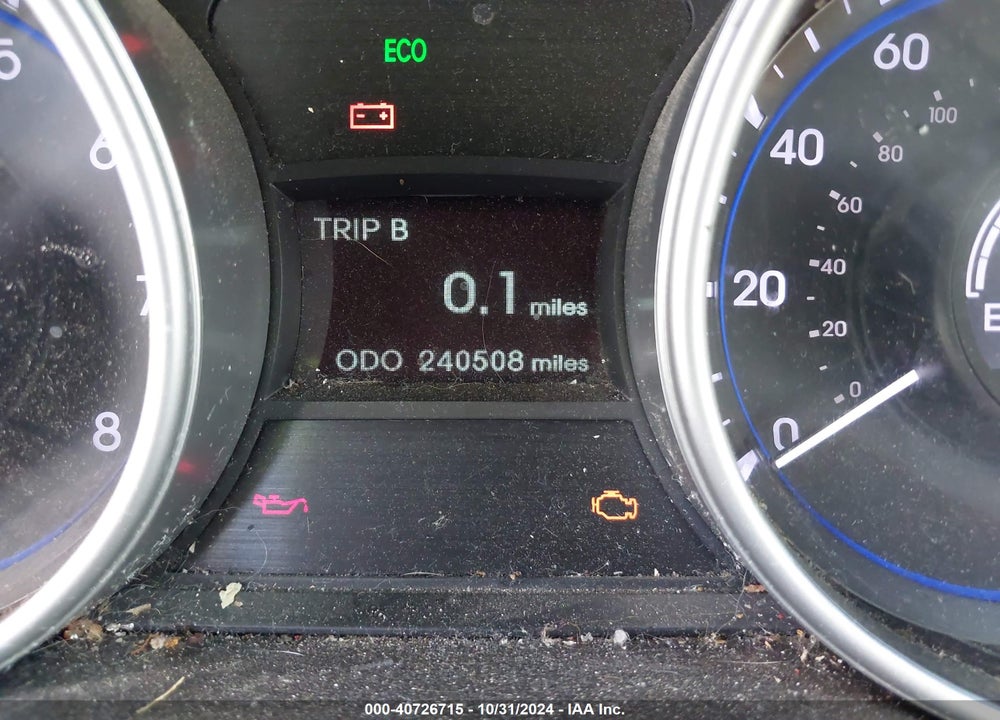 2012 HYUNDAI SONATA GLS VIN: 5NPEB4AC2CH397573