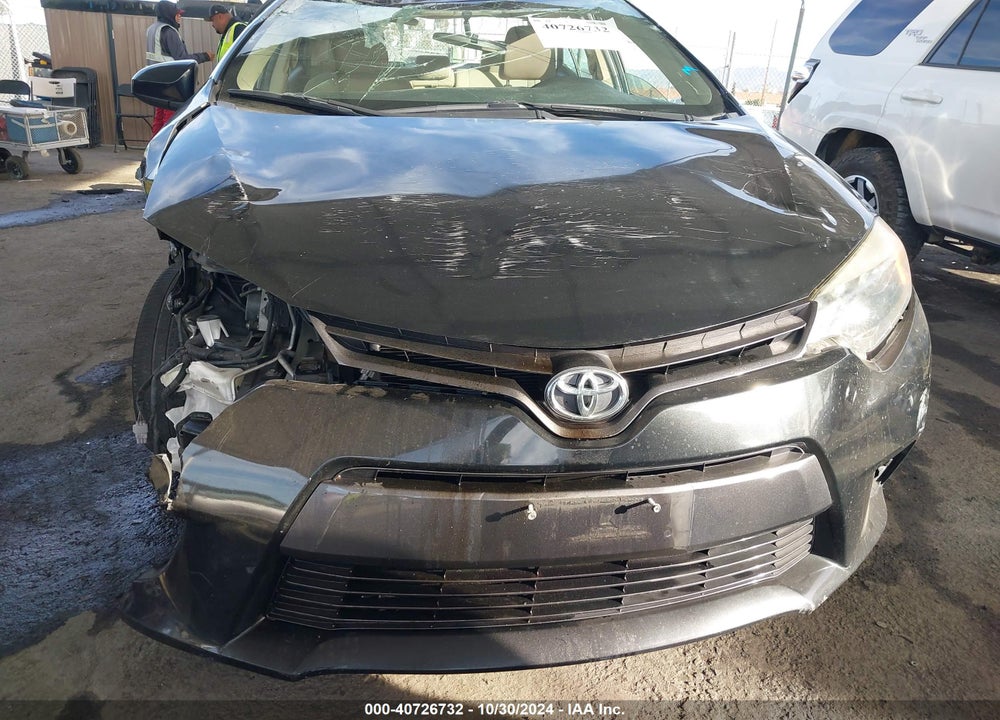 2015 TOYOTA COROLLA LE VIN: 5YFBURHE2FP245365