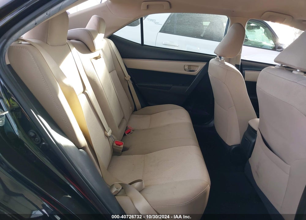 2015 TOYOTA COROLLA LE VIN: 5YFBURHE2FP245365