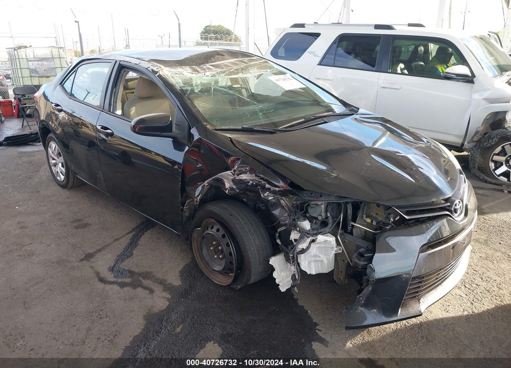 2015 TOYOTA COROLLA LE VIN: 5YFBURHE2FP245365