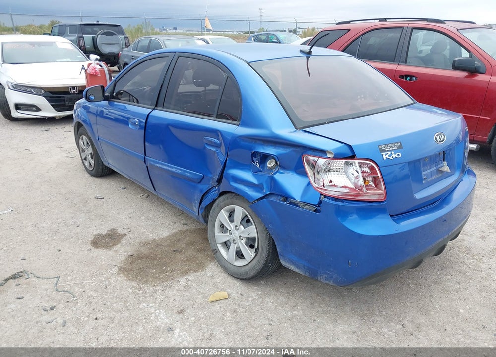 2010 KIA RIO VIN: KNADH4A38A6648191