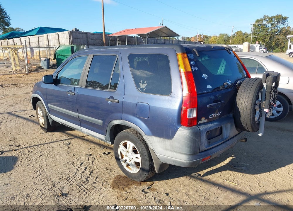 2003 HONDA CR-V EX VIN: SHSRD78893U114575