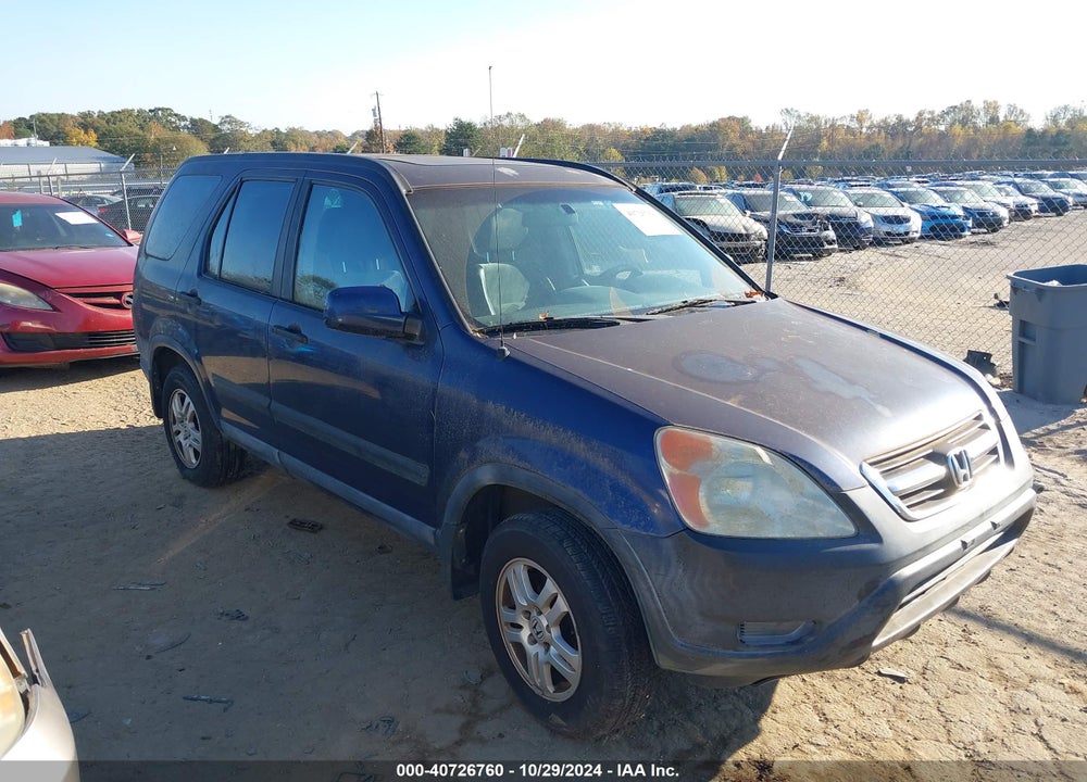 2003 HONDA CR-V EX VIN: SHSRD78893U114575