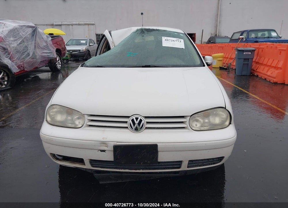 2001 VOLKSWAGEN GOLF GLS VIN: 9BWGS61J314062110