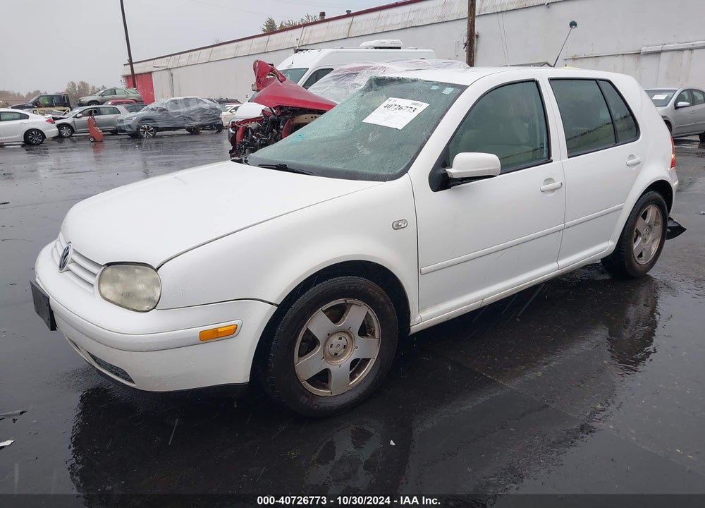 2001 VOLKSWAGEN GOLF GLS VIN: 9BWGS61J314062110