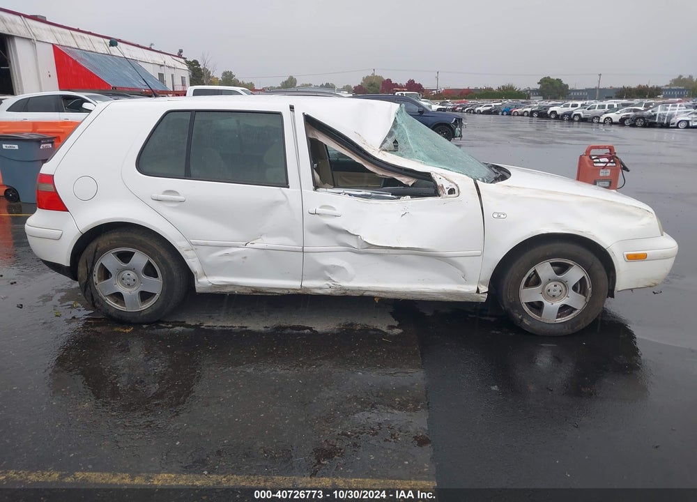 2001 VOLKSWAGEN GOLF GLS VIN: 9BWGS61J314062110