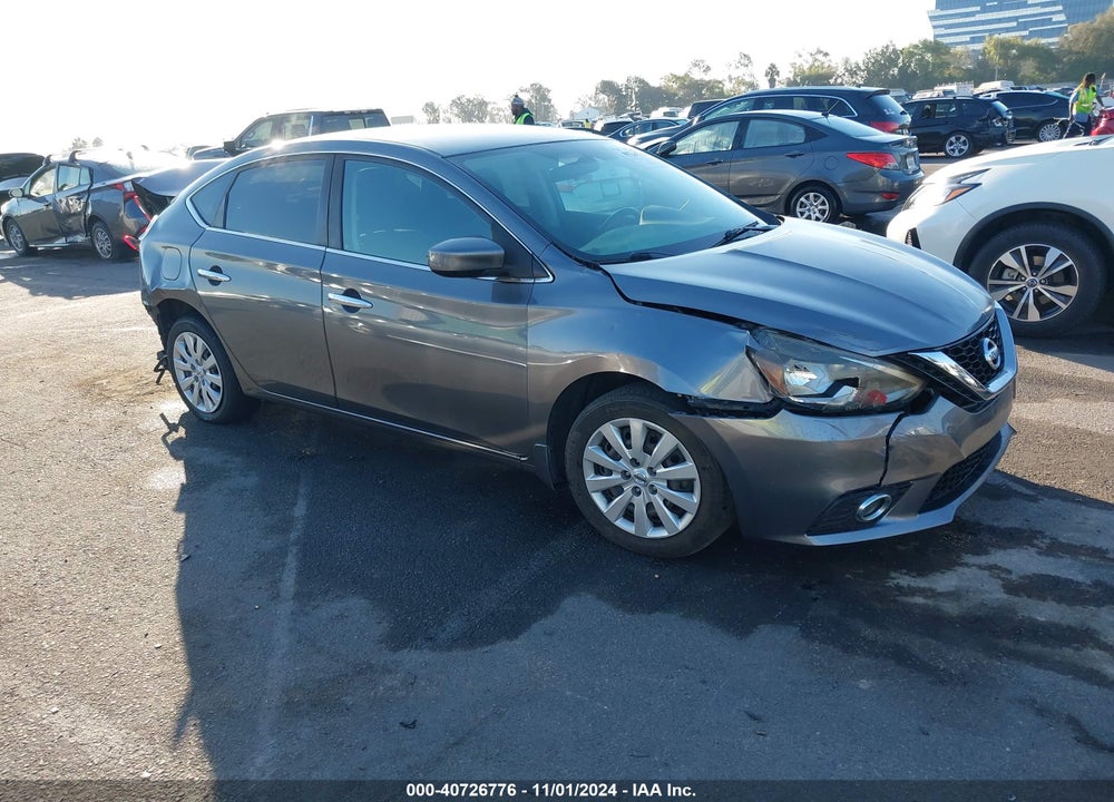 2018 NISSAN SENTRA S VIN: 3N1AB7AP4JY320399