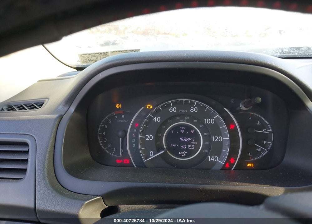 2013 HONDA CR-V EX-L VIN: 2HKRM4H7XDH609531