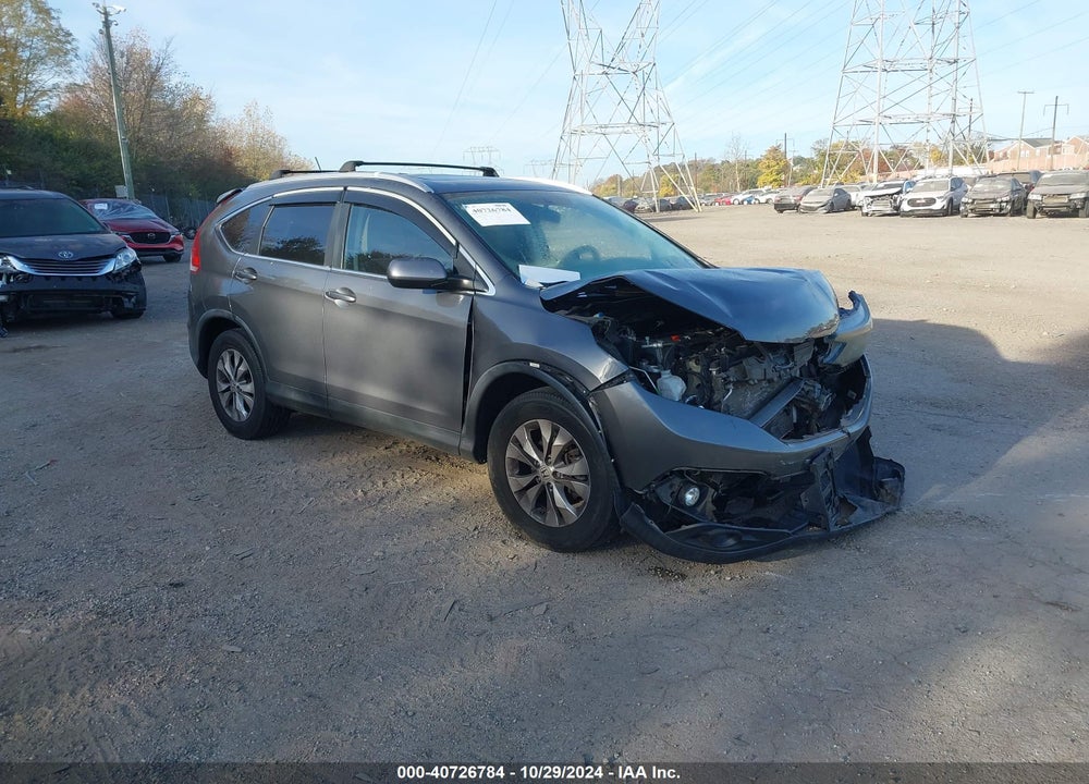 2013 HONDA CR-V EX-L VIN: 2HKRM4H7XDH609531