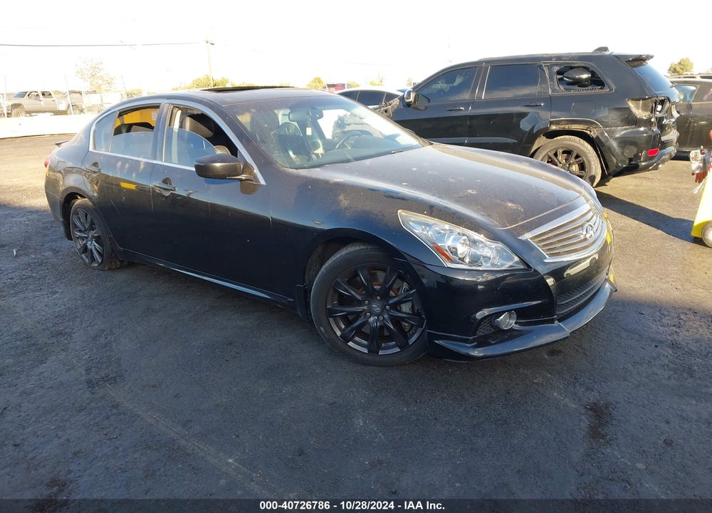 2012 INFINITI G37 LIMITED EDITION VIN: JN1CV6AP5CM621862