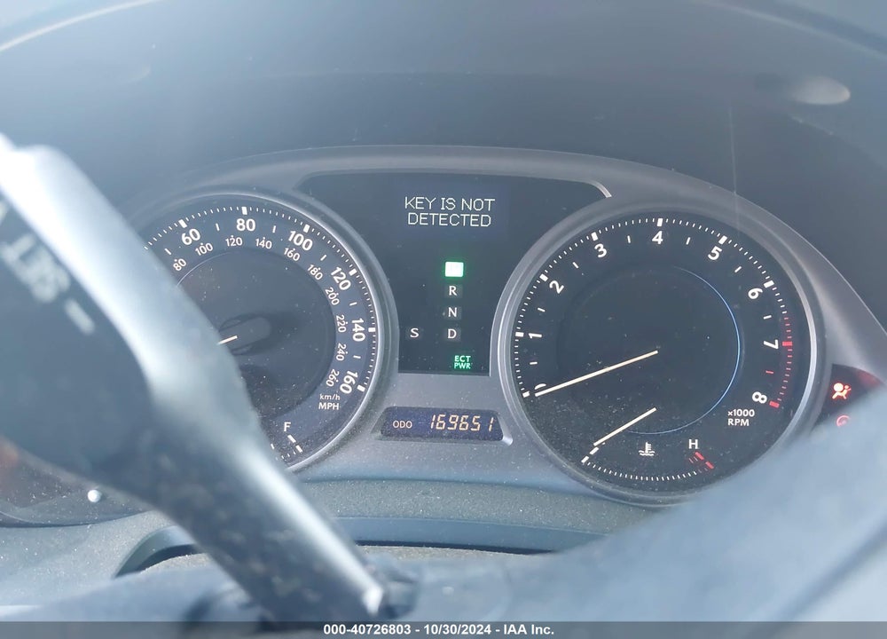 2009 LEXUS IS 250 VIN: JTHBK262595105199