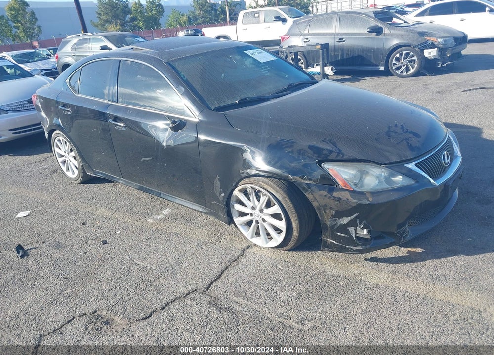 2009 LEXUS IS 250 VIN: JTHBK262595105199