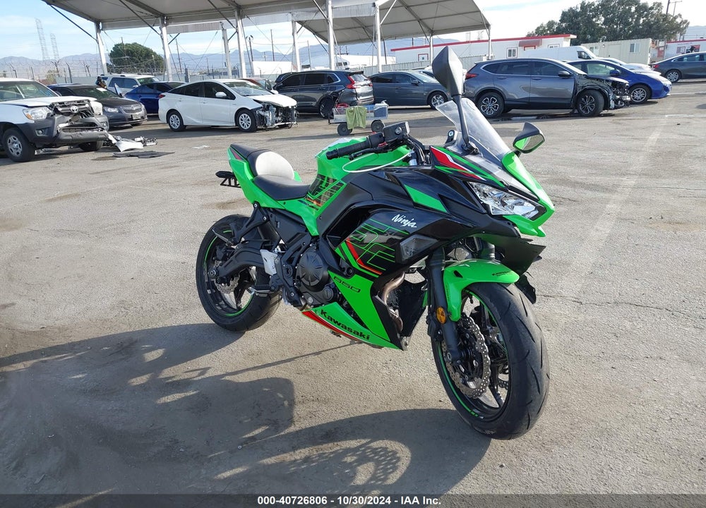 2024 KAWASAKI EX650 P VIN: ML5EXEP16RDAC2337