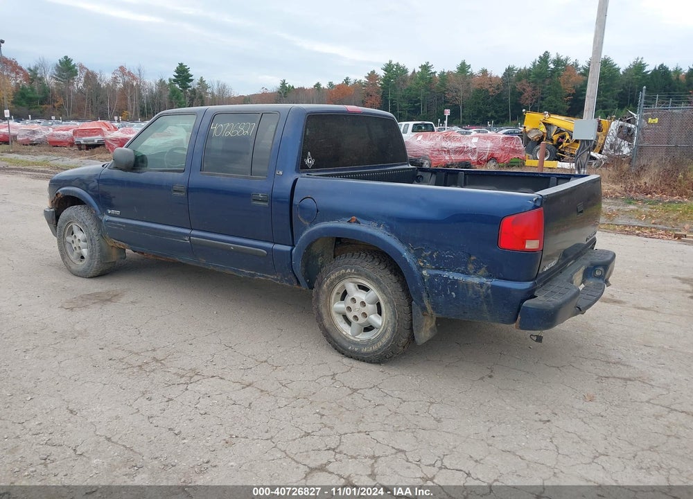 2004 CHEVROLET S-10 LS VIN: 1GCDT13X14K108824