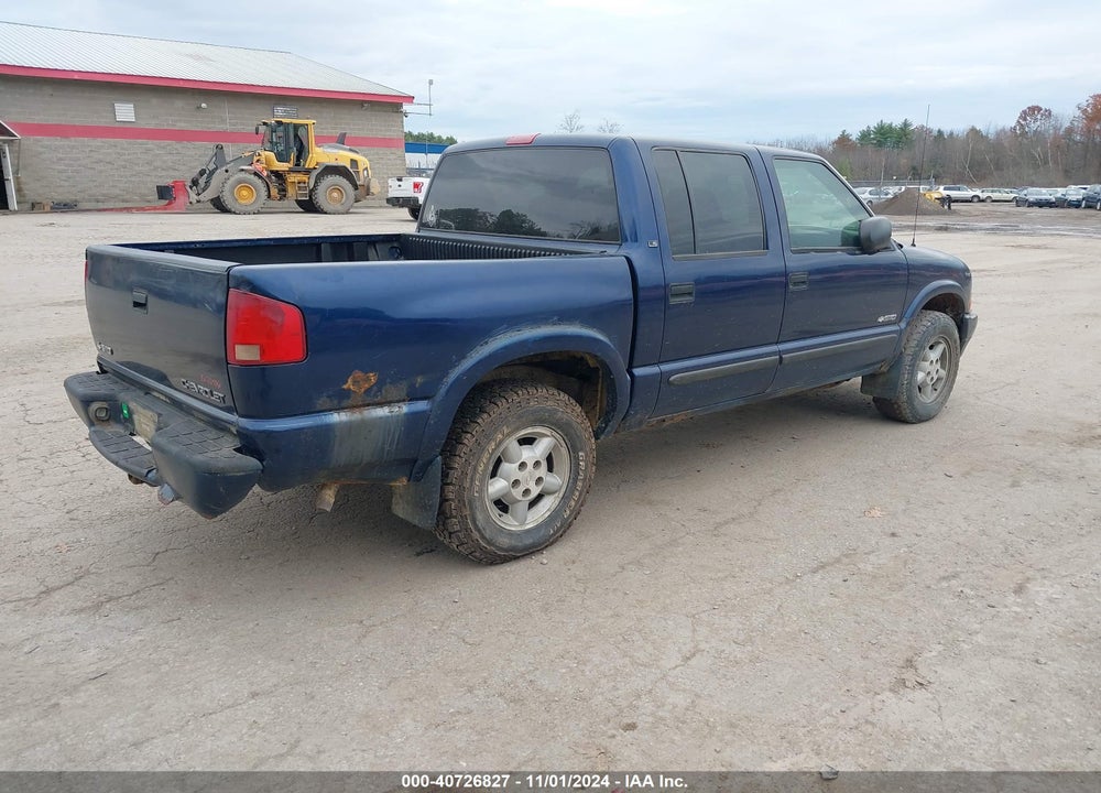 2004 CHEVROLET S-10 LS VIN: 1GCDT13X14K108824