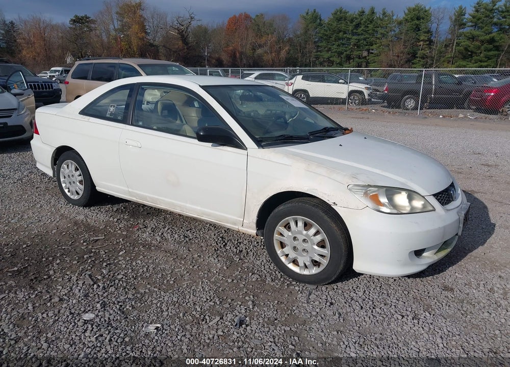 2005 HONDA CIVIC LX VIN: 1HGEM22605L066871