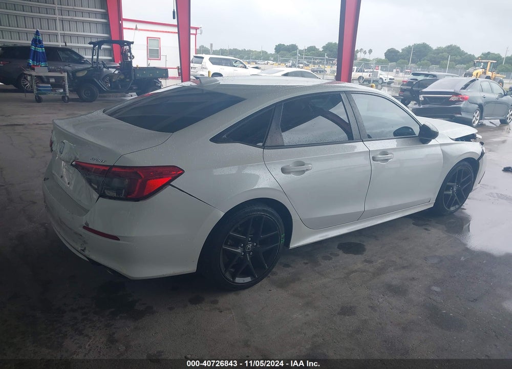 2022 HONDA CIVIC SPORT VIN: 2HGFE2F55NH521262