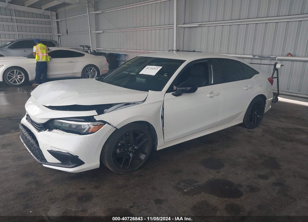2022 HONDA CIVIC SPORT VIN: 2HGFE2F55NH521262