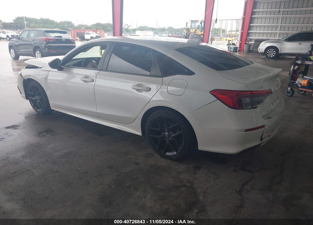 2022 HONDA CIVIC SPORT VIN: 2HGFE2F55NH521262