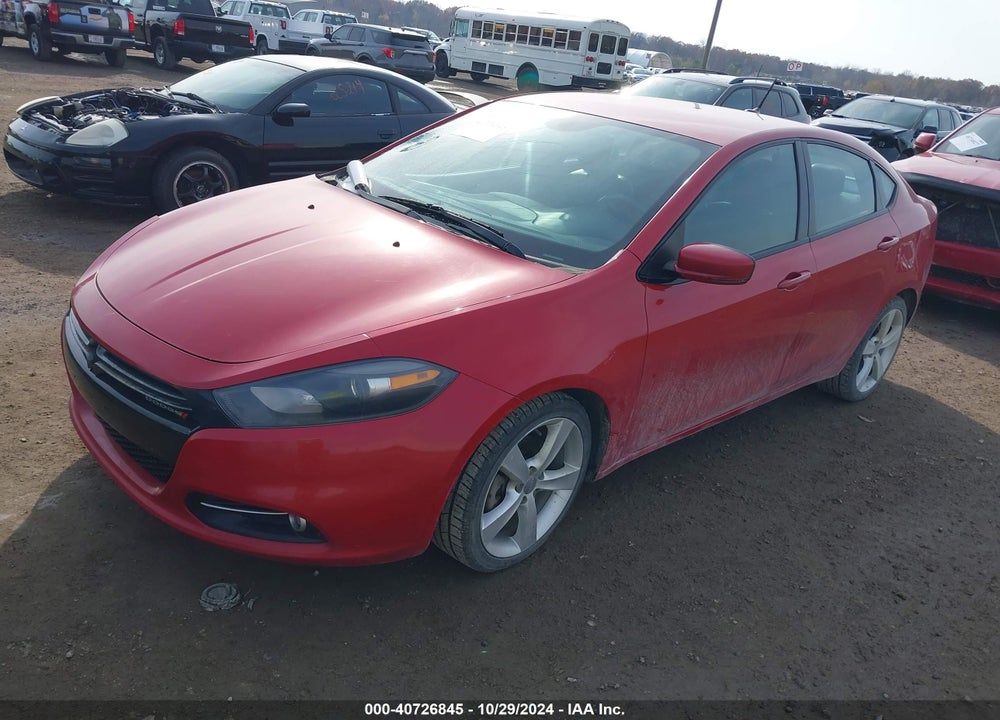 2013 DODGE DART LIMITED/GT VIN: 1C3CDFCB4DD326923