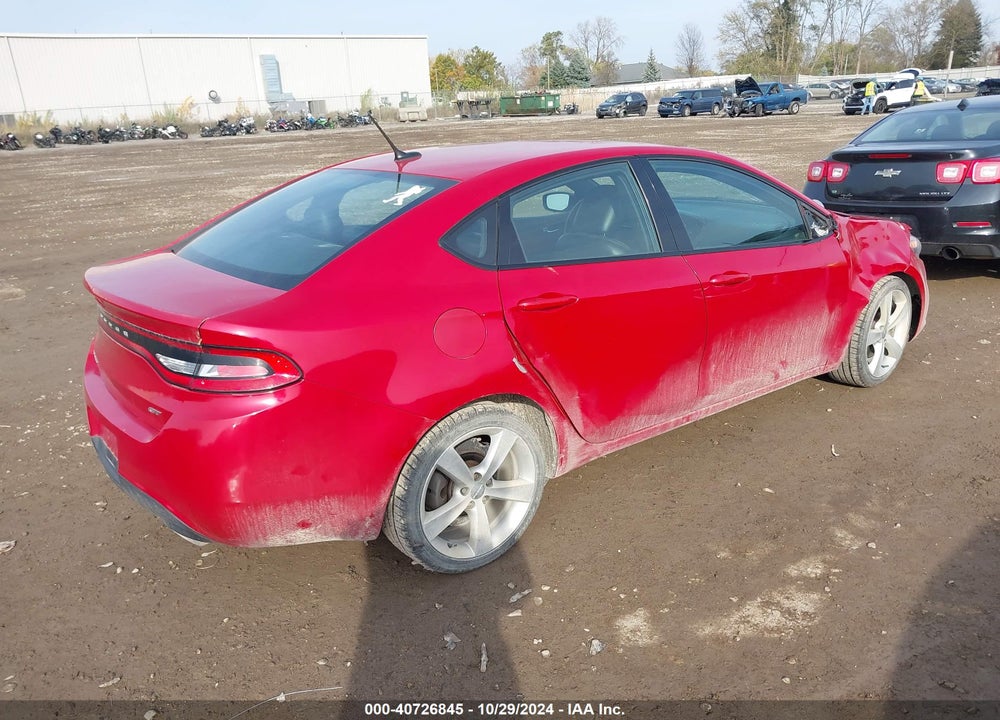2013 DODGE DART LIMITED/GT VIN: 1C3CDFCB4DD326923