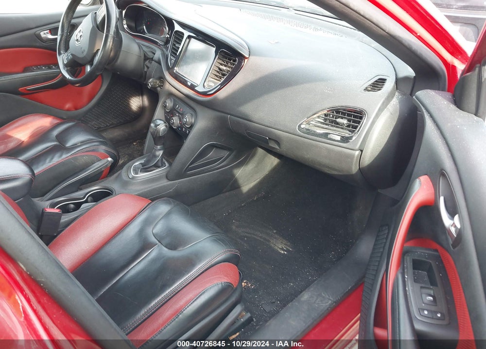 2013 DODGE DART LIMITED/GT VIN: 1C3CDFCB4DD326923
