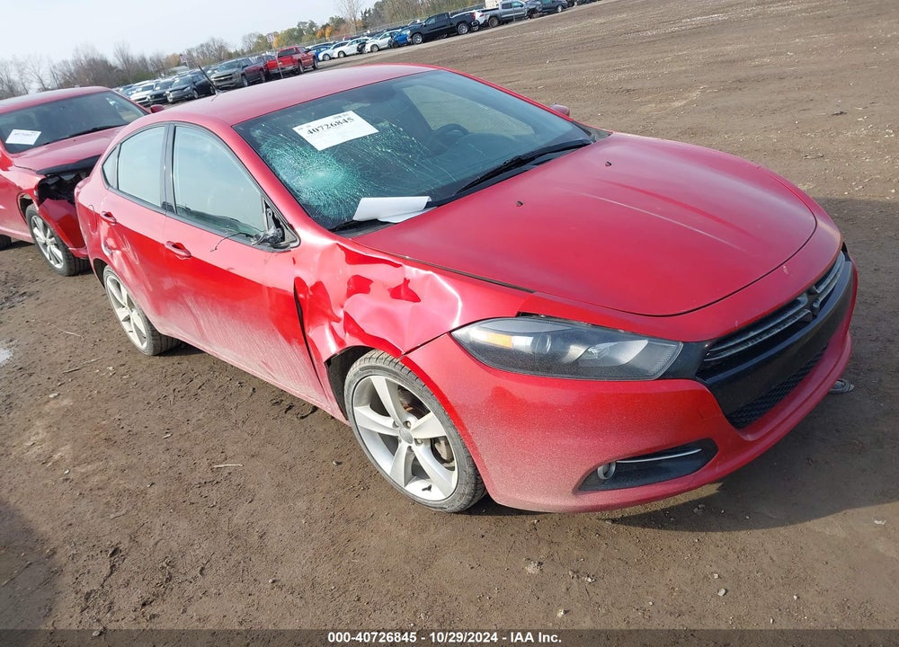 2013 DODGE DART LIMITED/GT VIN: 1C3CDFCB4DD326923