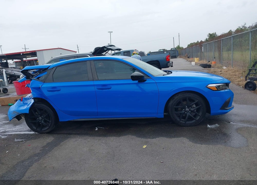 2022 HONDA CIVIC SPORT VIN: 19XFL2H82NE018019