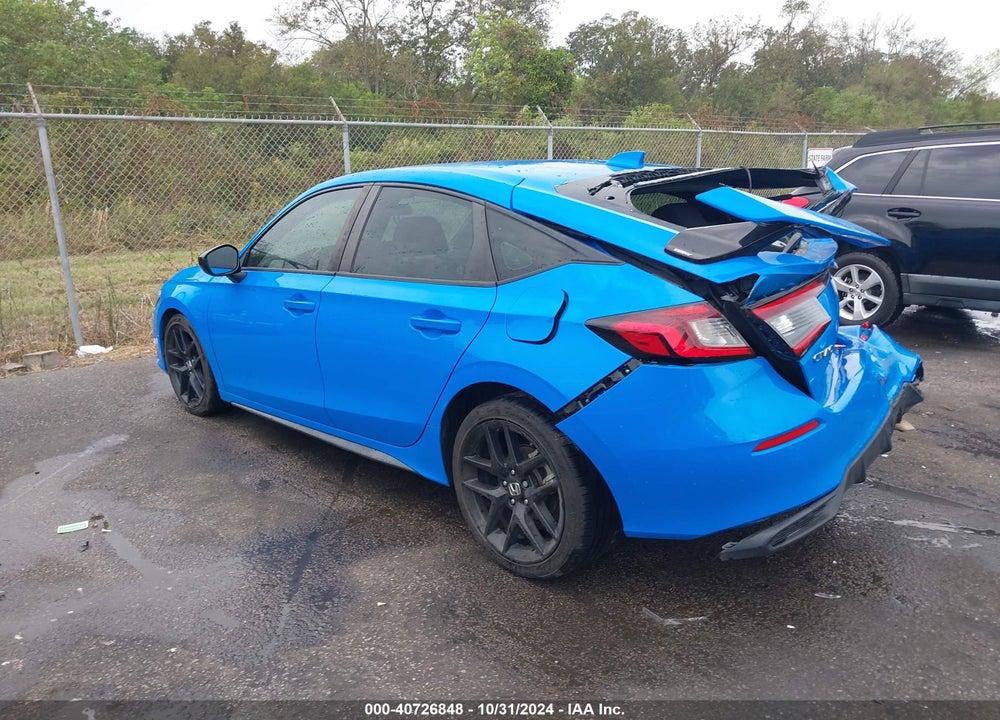 2022 HONDA CIVIC SPORT VIN: 19XFL2H82NE018019