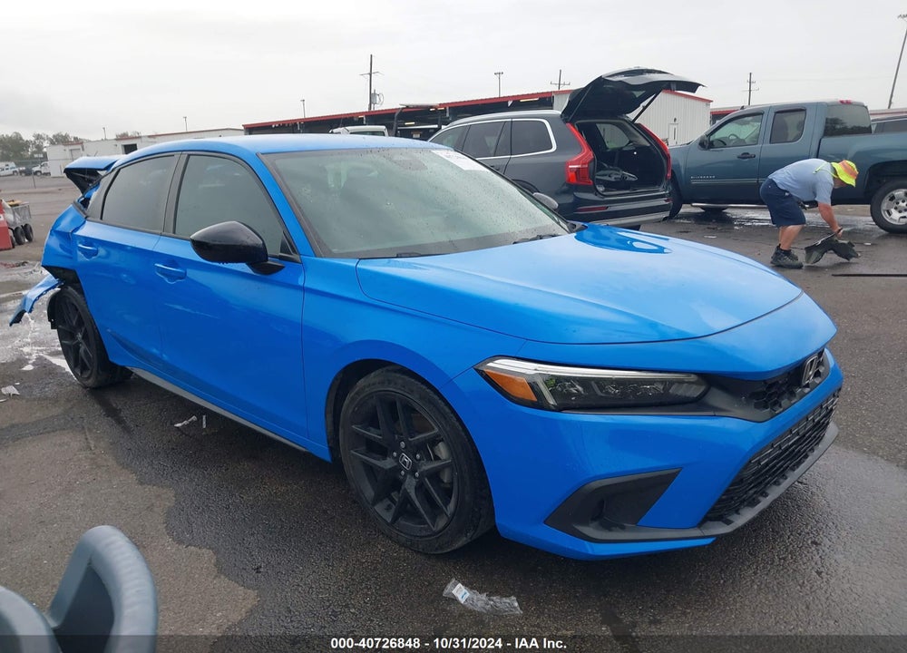 2022 HONDA CIVIC SPORT VIN: 19XFL2H82NE018019
