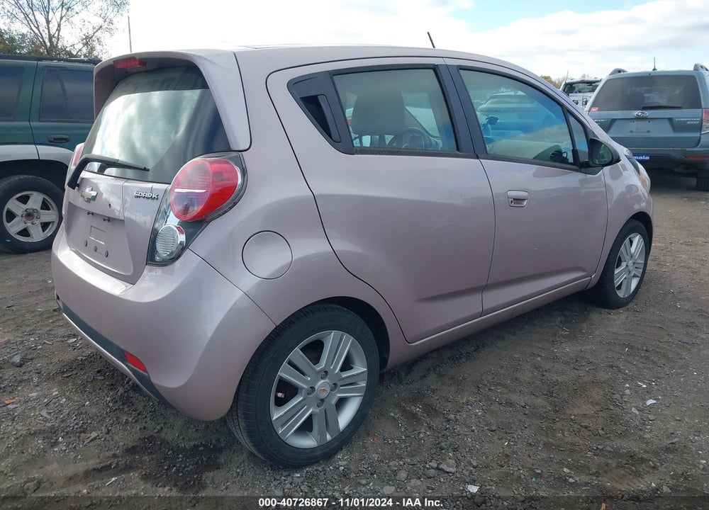 2014 CHEVROLET SPARK LS AUTO VIN: KL8CB6S99EC406508